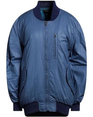 Isabel Marant Plain Color Bomber Jacket - Blue