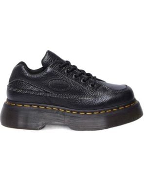 Dr. Martens Buzz 5-Eye Milled Nappa Leather Shoes - Black