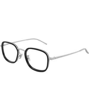 Bottega Veneta Eyewear Square Frame Glasses - White