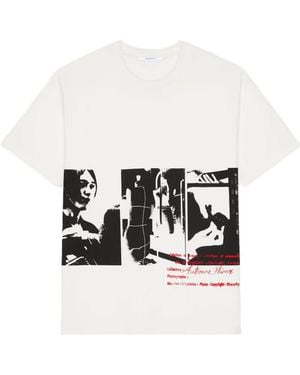 Givenchy Graphic Printed Regular Fit T-Shirt - White