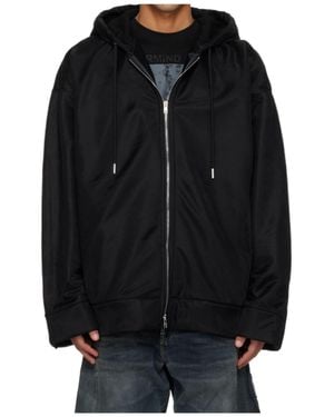 Mastermind Japan Sheer Multi-Layered Zipper Casual Jacket - Black