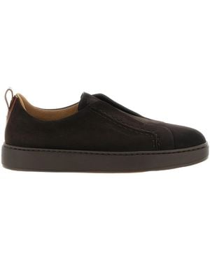 Santoni 'Victory' Sneakers - Black