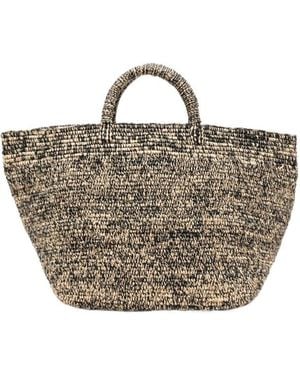 IBELIV Vanilla Woven Tote Bag - Metallic
