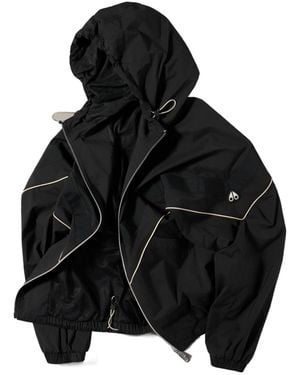 Moose Knuckles Long-Sleeved Casual Jacket - Black