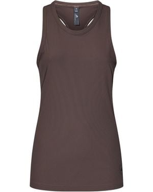 adidas By Stella McCartney Racer-Back Tank Top - Brown