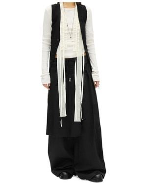 Ann Demeulemeester Marke Apron Lounge Pants - Black