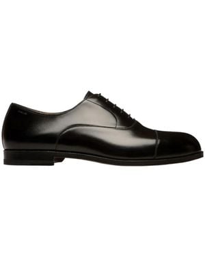 Bally Round Toe Business Dress Shoes - Black
