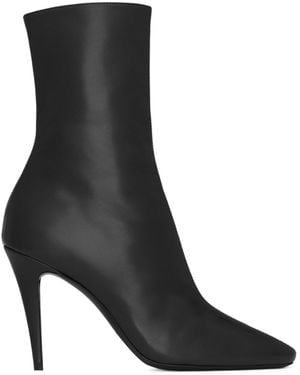 Saint Laurent Capucine Booties - Black