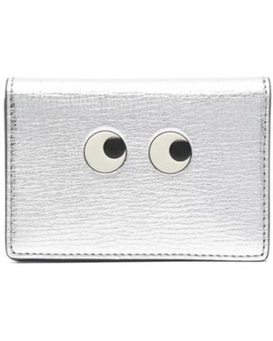 Anya Hindmarch Snap Card Holder - White