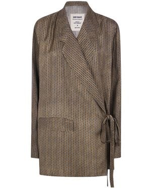 Uma Wang 'Khloe' Jacket - Brown