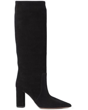 Paris Texas Anja 85 High-Heel Boots - Black