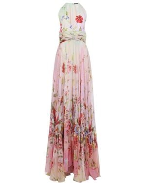 Roberto Cavalli Sleeveless Long Dress - Pink
