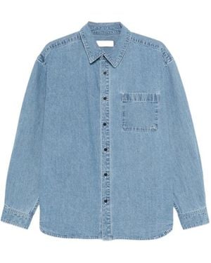 DUNST Pocket Button-Up Shirt - Blue