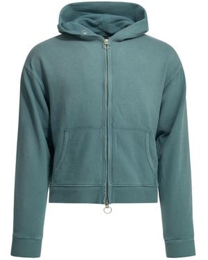 Kapital 'Gym Parka' Zip-Up Sweatshirt - Blue