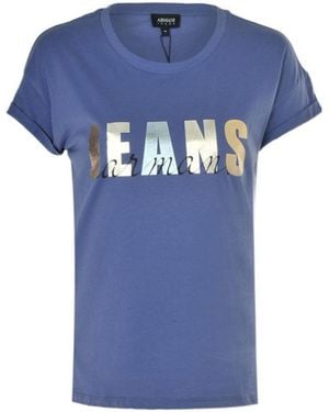Armani Jeans Logo T-Shirt - Blue
