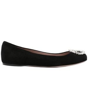 Gucci Interlocking-G Ballet Flats - Black