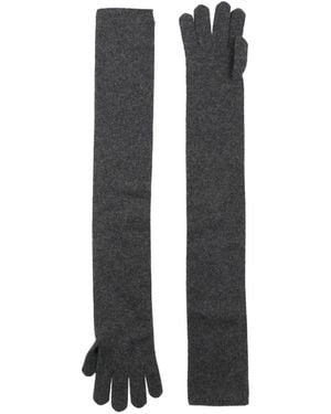 Max Mara Cashmere Gloves - Black