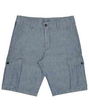 Armani Collezioni Logo Shorts - Blue