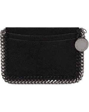 Stella McCartney Falabella Zipped Cardholder - Black