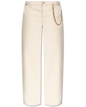 MICHAEL Michael Kors Jeans With Wide-Leg Cut - White
