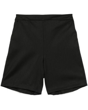 Ermanno Scervino High-Waisted Shorts - Black