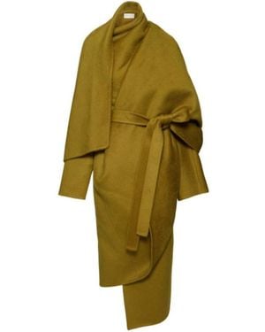 The Row Jan Cashmere Coat - Green