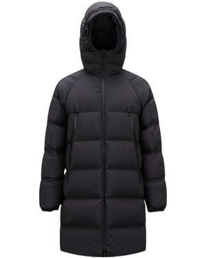 Moncler Exe Zip-Up Down Jacket - Black