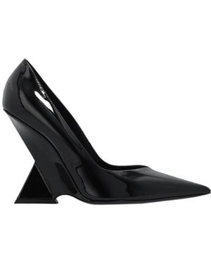 The Attico Cheope Patent Pump - Black