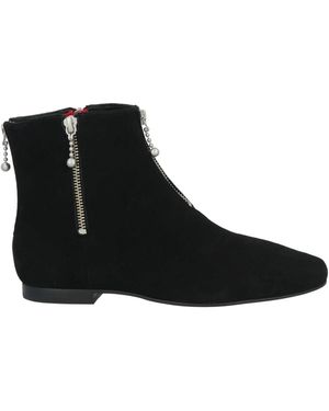 Tory Burch Ankle Boots Leather - Black