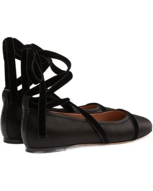 Malone Souliers Spencer Ballerina Shoes - Black