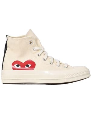 Converse Comme Des Garçons Play X High-Top Sneakers - Pink