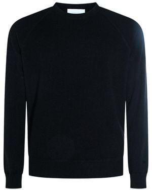 Malo Crewneck Long-Sleeved Jumper - Blue