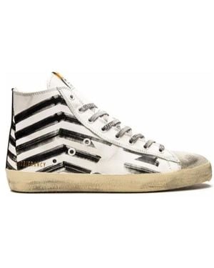 Golden Goose Francy High-Top Trainers - Natural