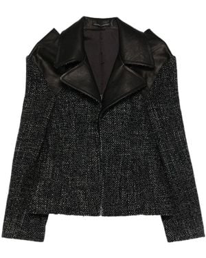 Yohji Yamamoto Zipper Jacket - Black