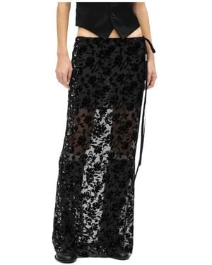 Ann Demeulemeester Eveline Maxi Skirt - Black