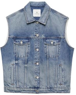 Anine Bing Rory Gilet - Blue