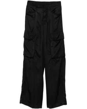 Rick Owens Cargo-Pocket Trousers - Black