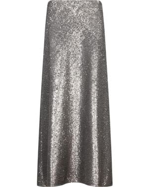 Herno Sequined Skirt - Gray