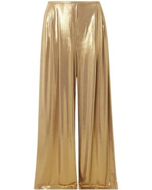 Norma Kamali Pleat Pant - Natural