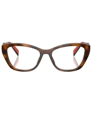 Prada Eyewear Cat-Eye Glasses - White