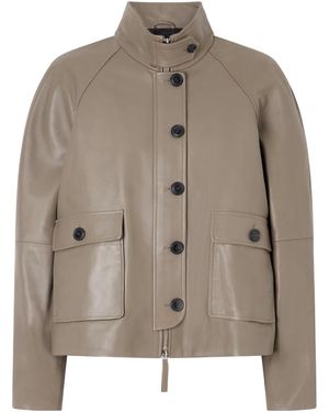 Proenza Schouler Oversized Leather Jacket - Brown