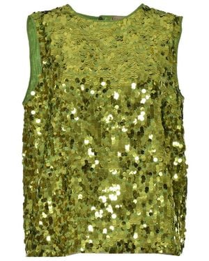 N°21 Logo Vest - Green