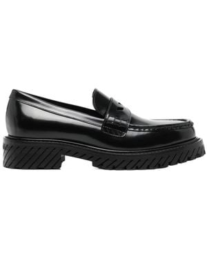 Off-White c/o Virgil Abloh Slip-On Loafers - Black