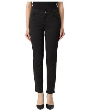 Liu Jo Cropped Skinny Pants - Black