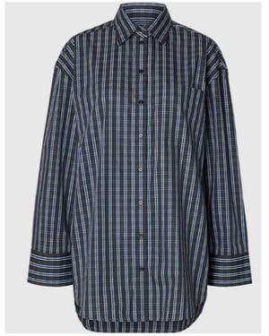 SELECTED Oversized Fit Shirt - Blue