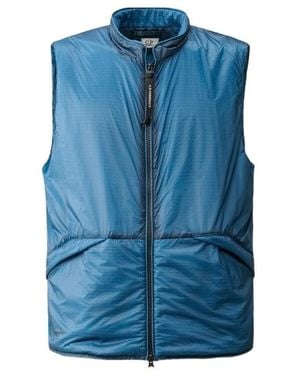 C.P. Company Zipper Vest - Blue