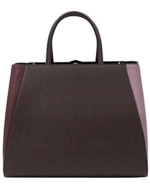 Fendi Logo Handbag - Black