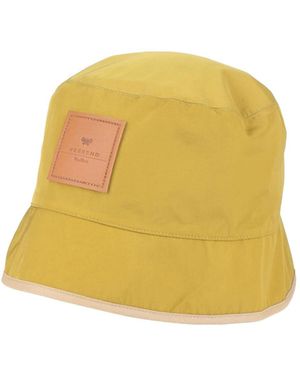 Weekend by Maxmara Plain Color Hats - Yellow