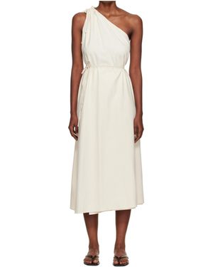 Baserange One Shoulder Dress - Natural