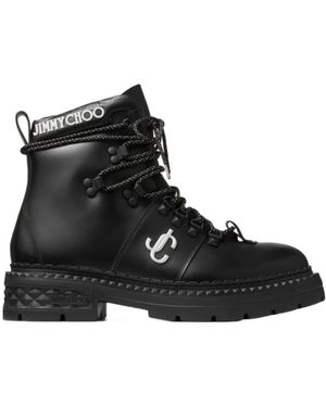 Jimmy Choo Marlow Hiking Boots - Black